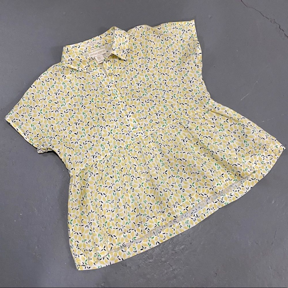 Cynthia Rowley | Lemon Print Top - Picture 13 of 14